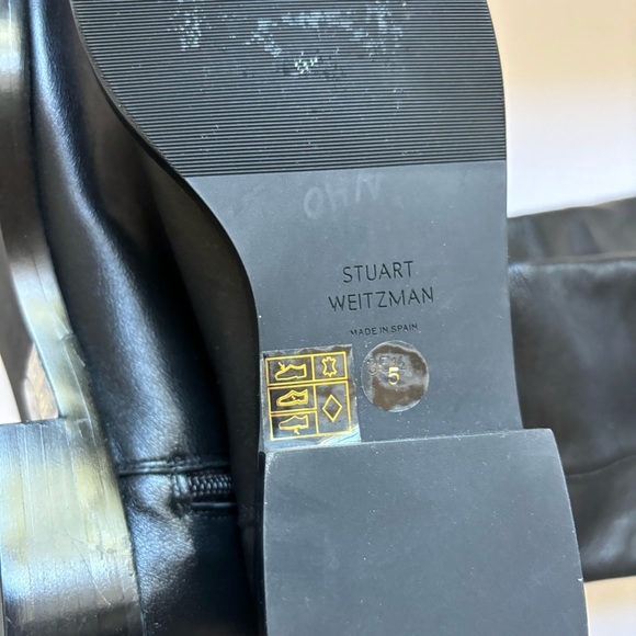 STUART WEITZMAN Keelan leather knee boots Sz US 5& 5.5 - Picture 10 of 13